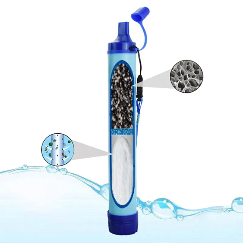 Portable Water Purifier for Camping and Hiking