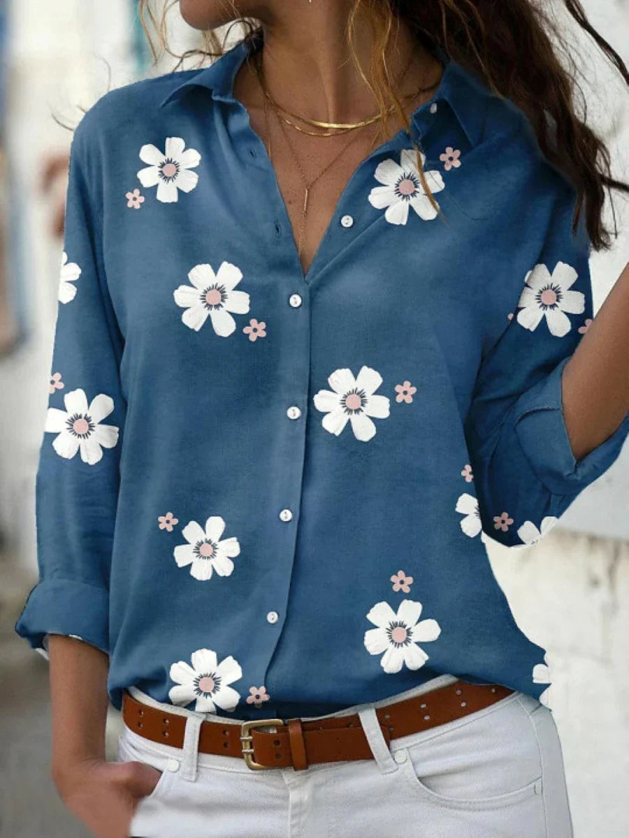 Women's Pretty Floral Pattern Top