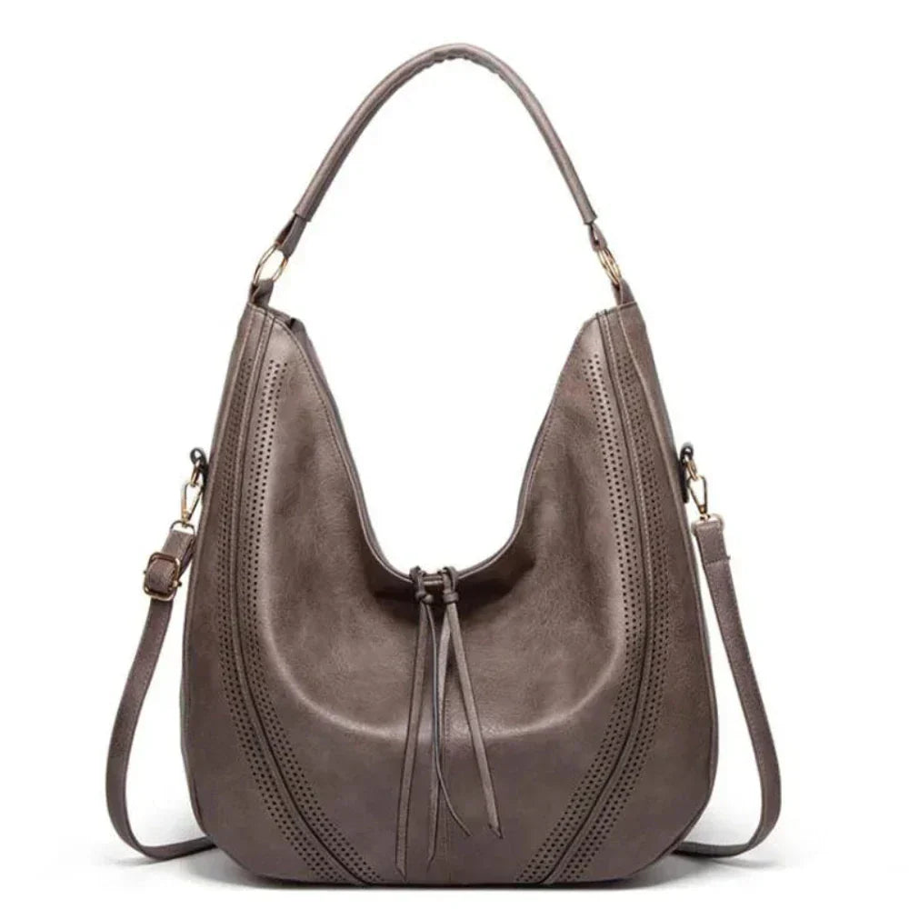 Casual Faux Leather Tote Handbag - Nocini