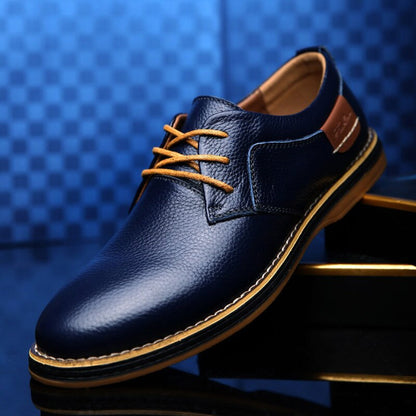 Premium Mens Genuine Leather Oxfords