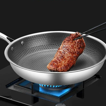 Easy Clean Non Stick Stainless Steel Skillet - Olytrend