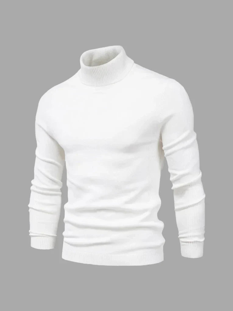 Soft Crew Neck Knit Sweater for Men