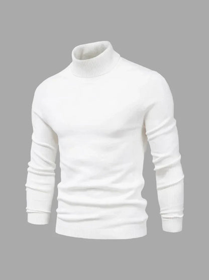 Soft Crew Neck Knit Sweater for Men