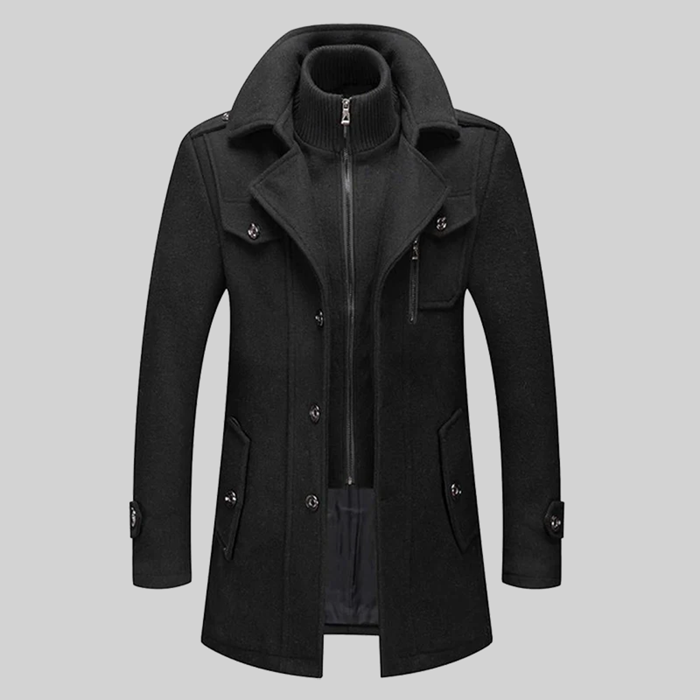 Stylish Men's Coat with Classic Look