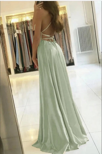 Elegant Pink Bridal Party Dress