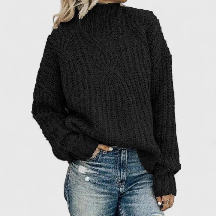 Elegant Crew Neck Sweater