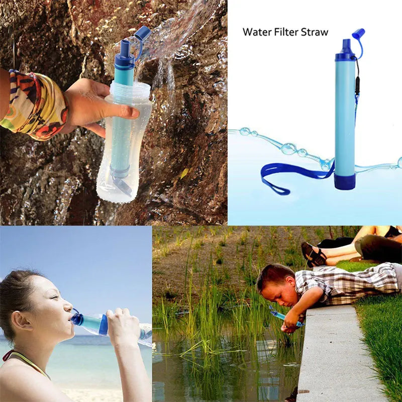 Portable Water Purifier for Camping and Hiking