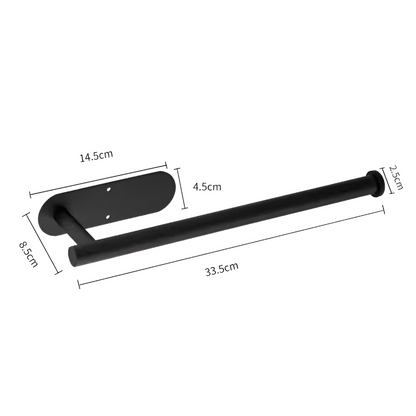 Sleek Chrome Bathroom Tissue Holder