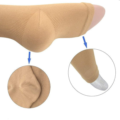 Relaxing Compression Stockings with Zipper