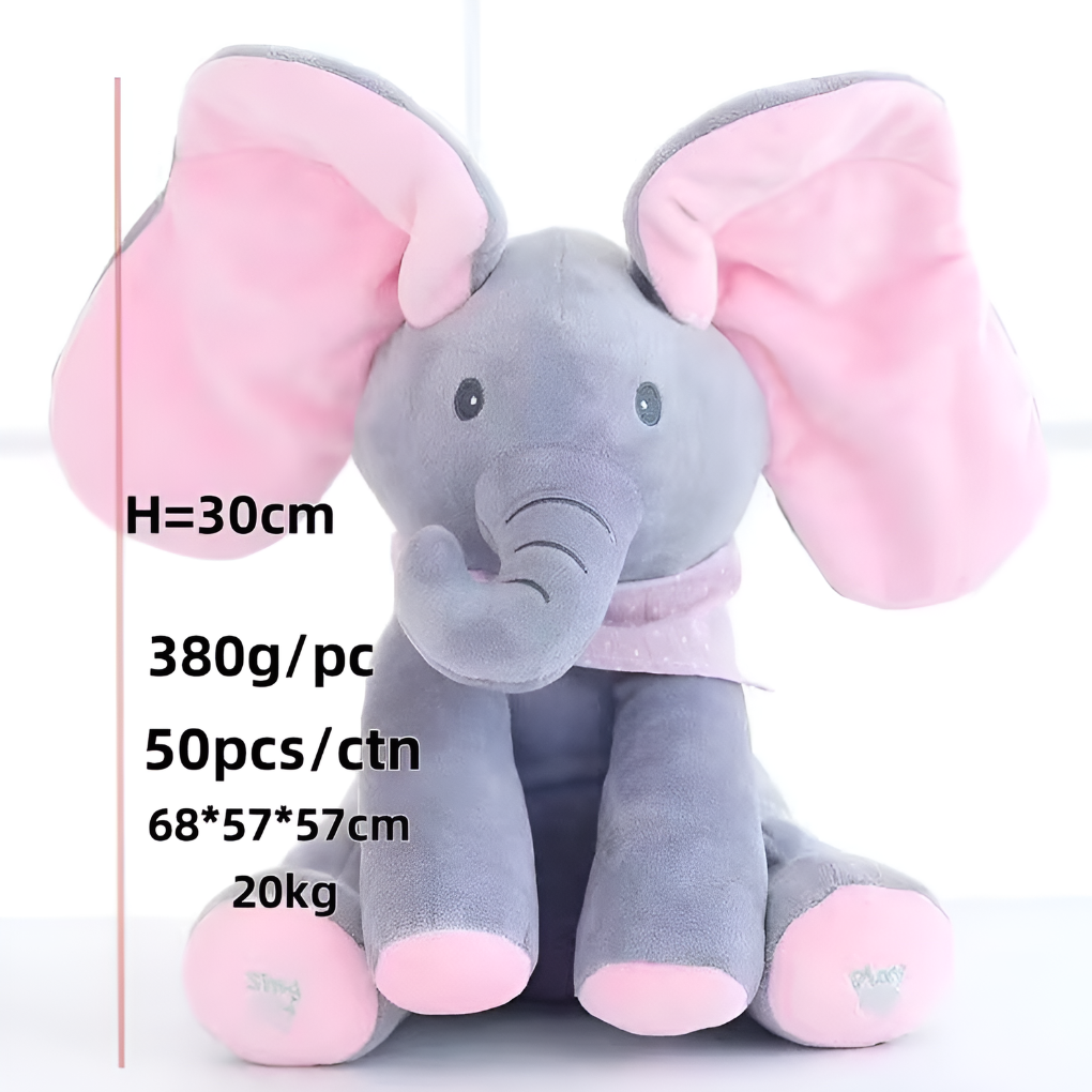 Cute Baby Elephant Cuddly Toy - Olytrend