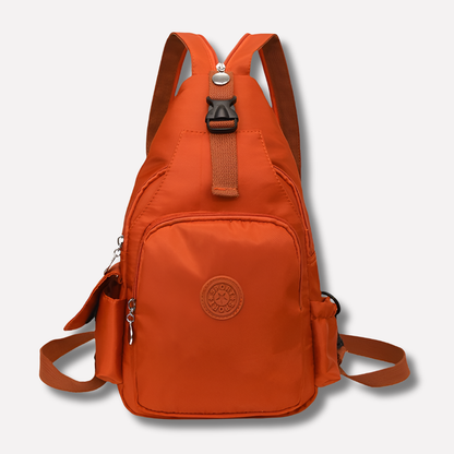 Secure Crossbody Bag - Multiple Pocket Travel Sling