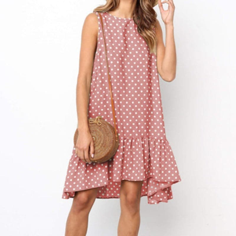 Cute Polka Dot Sundress for Women