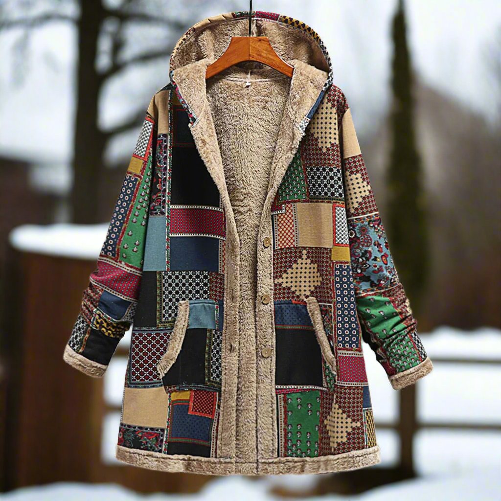 Warm Women's Fleece Lined Parka Coat - Nocini