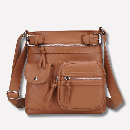 Ladies Large Capacity Genuine Leather Tote Bag