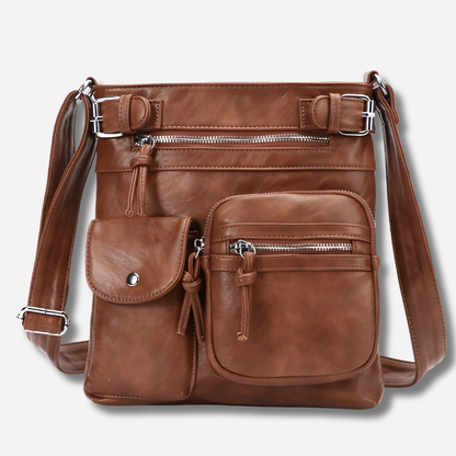 Ladies Large Capacity Genuine Leather Tote Bag - Olytrend