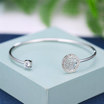 Elegant Wooden Charm Bracelet