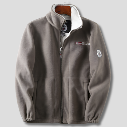 Waterproof and Warm Mens Fleece Coat