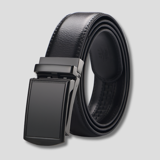 Adjustable Leather Belt for Men - Olytrend