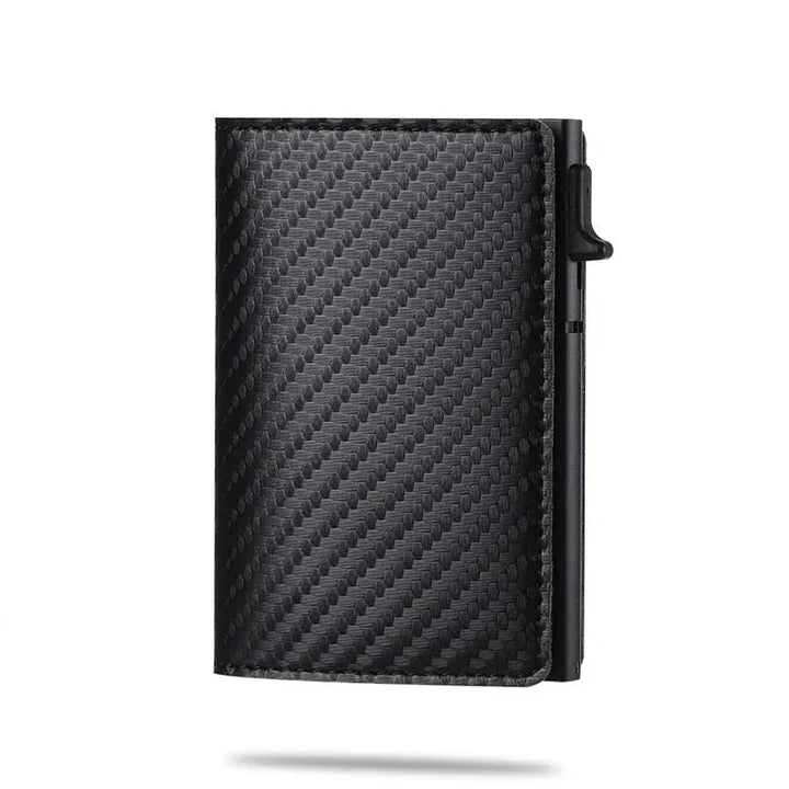 Premium Leather Phone Wallet Tracker