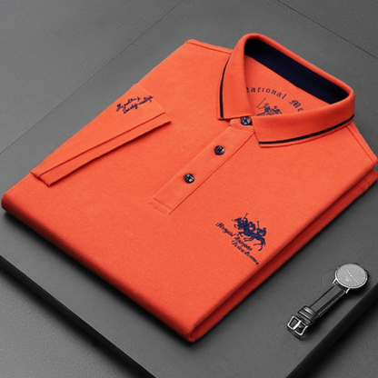 Relaxed Fit Men's Classic Polo Shirt