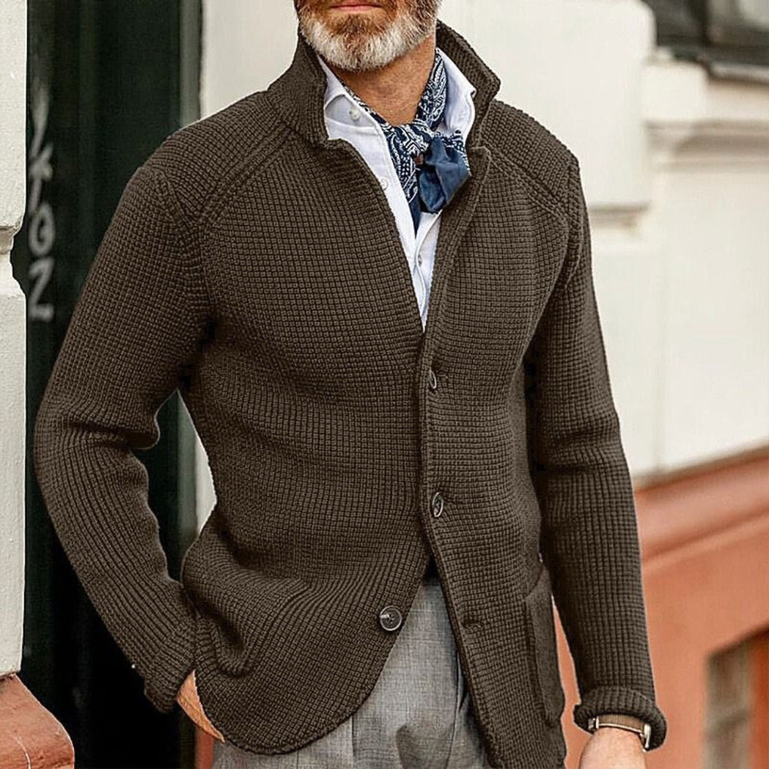 Classic Lennox Cardigan Sweater - Olytrend