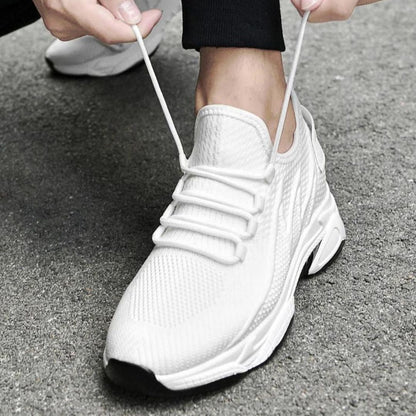 Trendy Men's Thick Sole Casual Sneakers