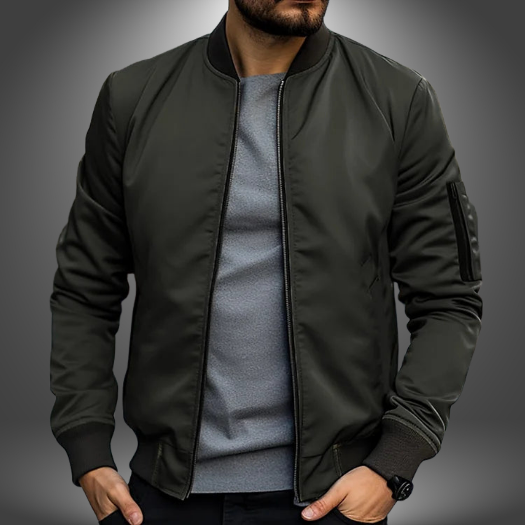 Waterproof Men's Classic Bomber Coat
