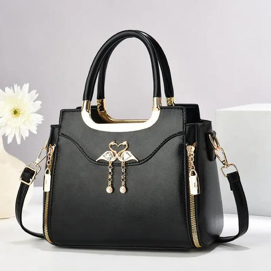 Classic Chic Top Handle Handbag - Nocini