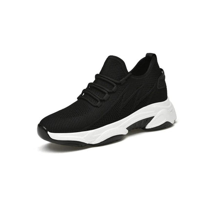 Trendy Men's Thick Sole Casual Sneakers