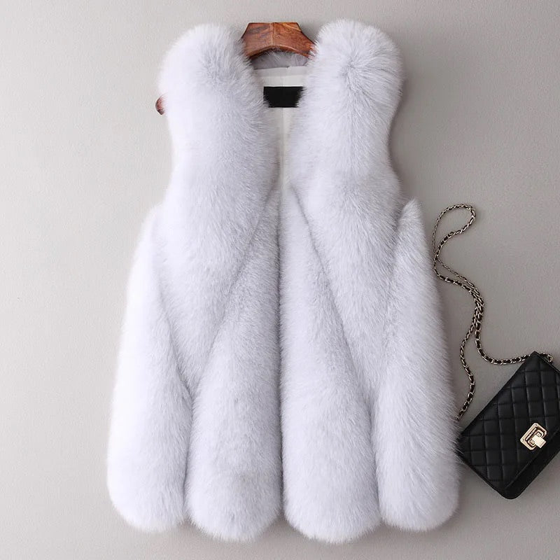 Soft Faux Fur Vest for Women - Warm and Chic