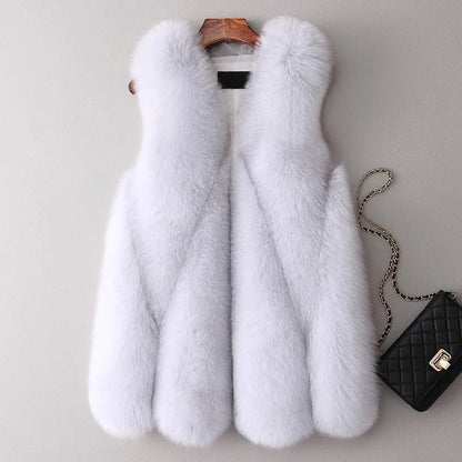 Soft Faux Fur Vest for Women - Warm and Chic