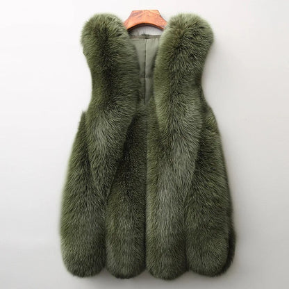 Soft Faux Fur Vest for Women - Warm and Chic - Nocini