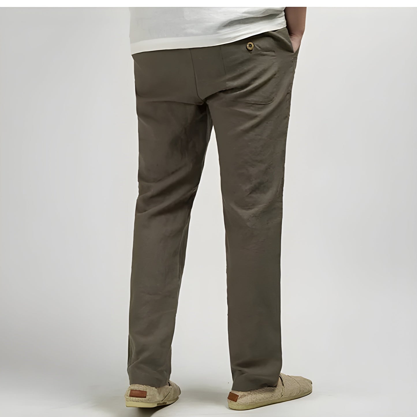 Classic Cotton Casual Pants