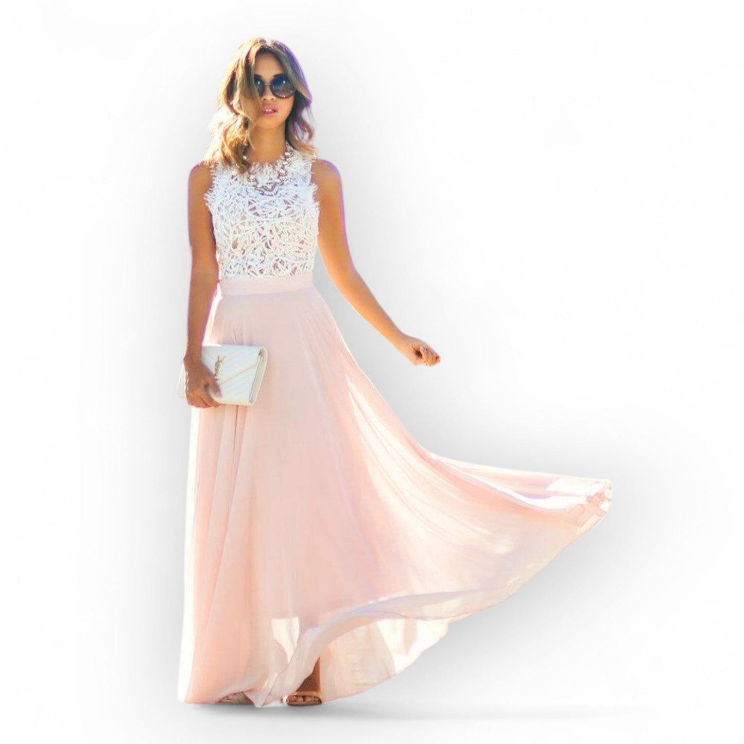 Elegant Floral Dress for Women Summer Occasions - Nocini