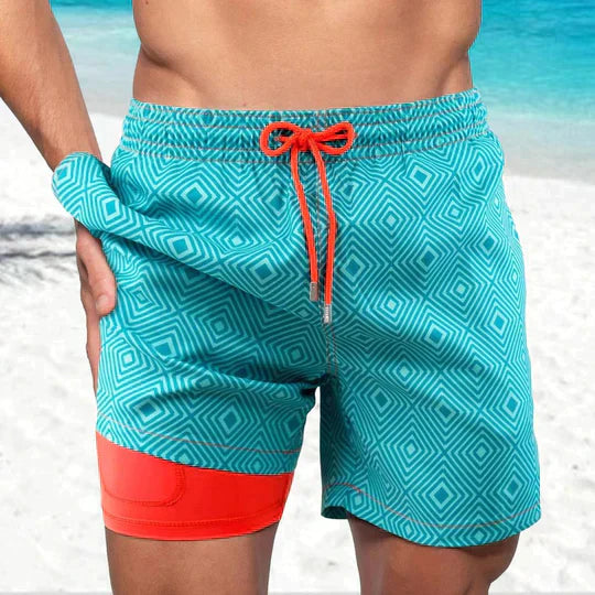 Men's Performance Swim Trunks | Quick Dry Lining