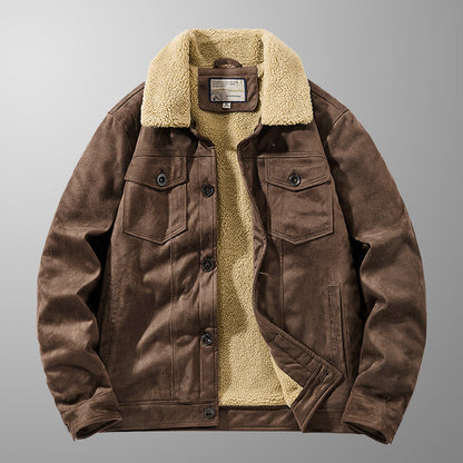 Warm Fleece Lined Sherpa Jacket