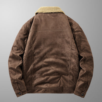 Warm Fleece Lined Sherpa Jacket