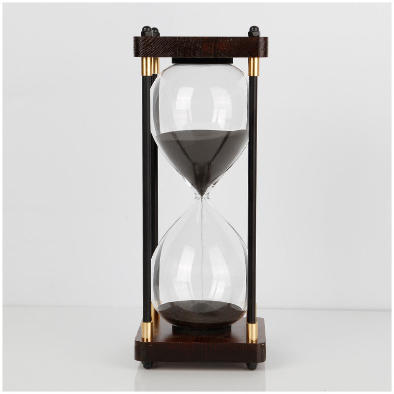 Simple Wooden Hour Glass Timer