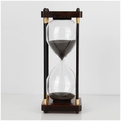 Simple Wooden Hour Glass Timer