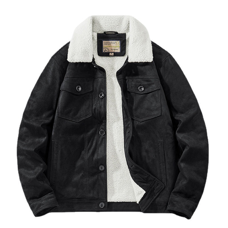 Warm Fleece Lined Sherpa Jacket