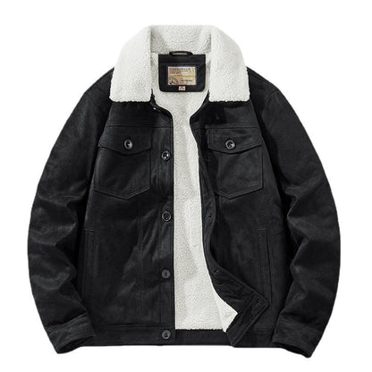 Warm Fleece Lined Sherpa Jacket