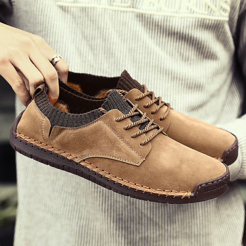 Relaxed Fit Casual Lace Up Shoes - Nocini