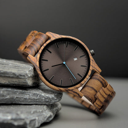 Classic Wooden Quartz Watch - Nocini
