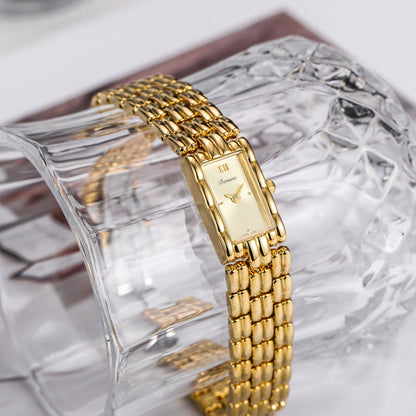 Classic Silver Rectangular Watch - Nocini