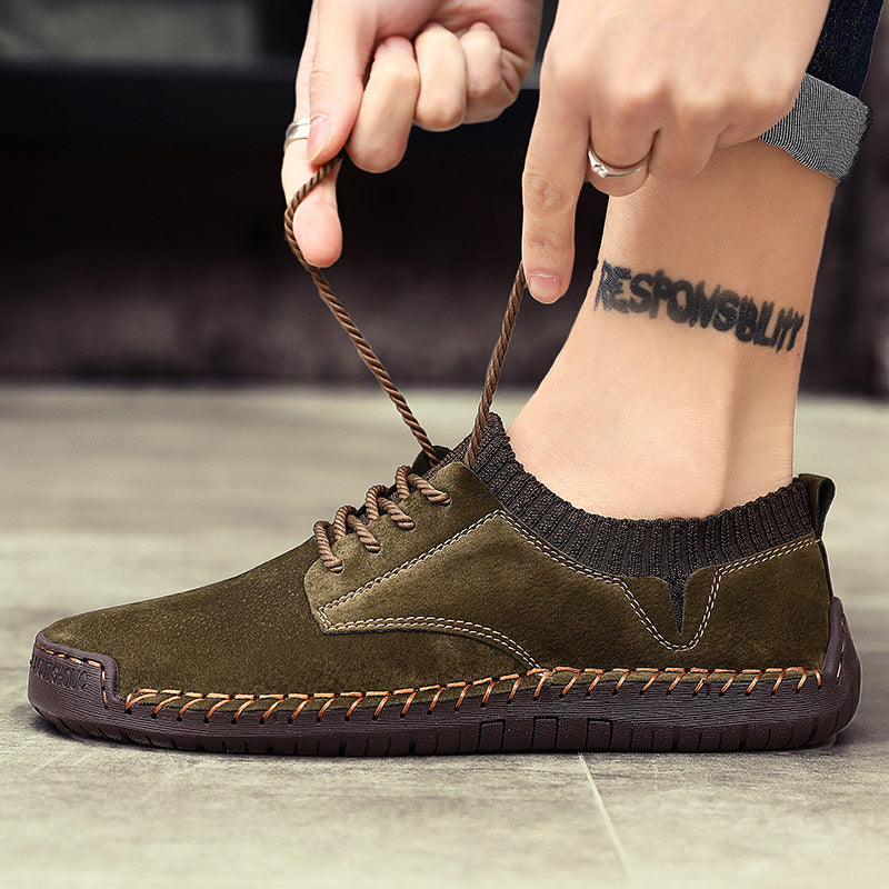 Relaxed Fit Casual Lace Up Shoes