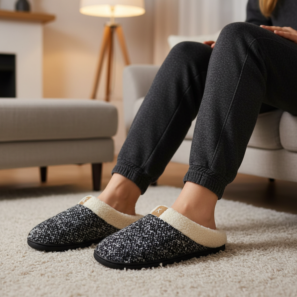 Comfy Slippers with Cushioning - CloudStep - Pexav