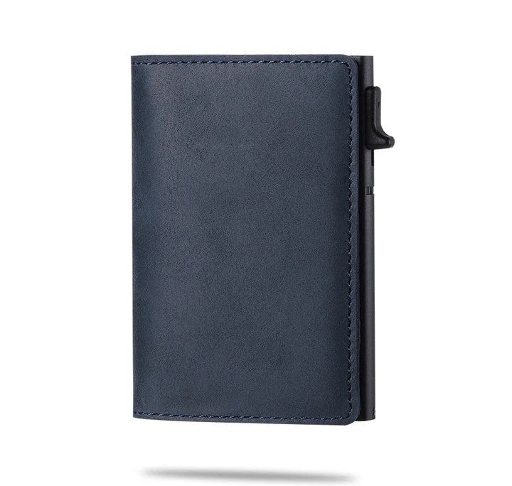 Premium Leather Phone Wallet Tracker