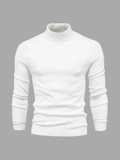 Soft Crew Neck Knit Sweater for Men