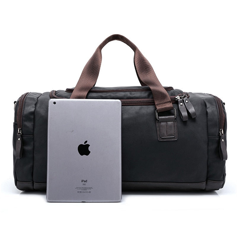 Classic Travel Duffel Bag with Shoulder Strap