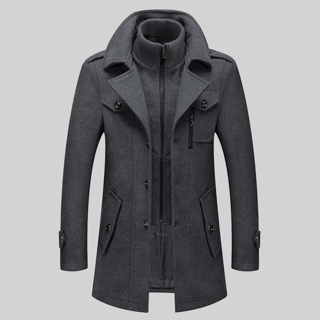 Stylish Men's Coat with Classic Look